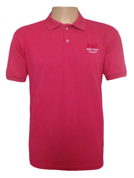 Camisa Polo Ambercrombie & Fitch Rosa