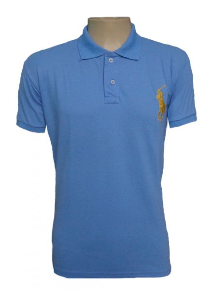 Camisa Polo Ralph Lauren Azul Bebê